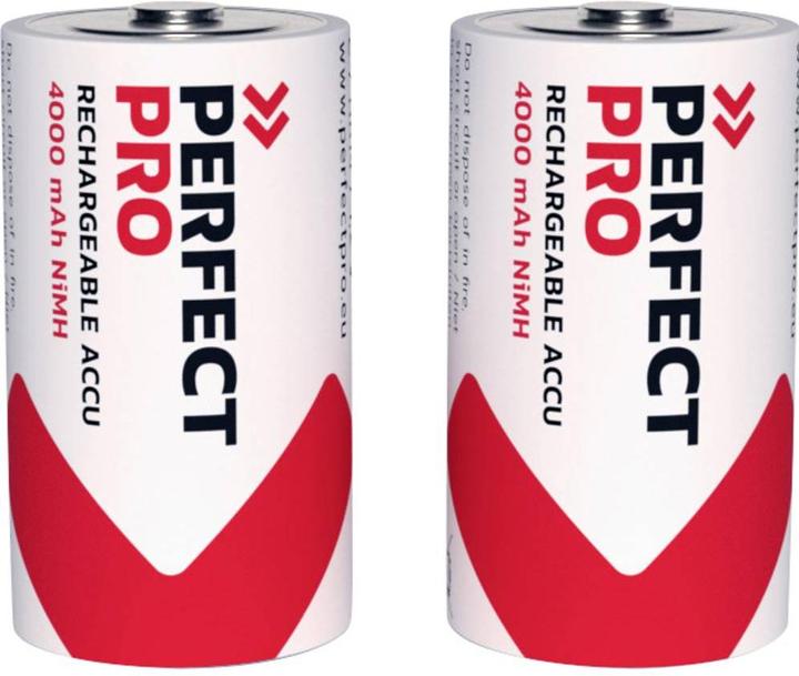 Immagine prodotto PerfectPro Batteria ricaricabile (2 pz., C, 4000 mAh)