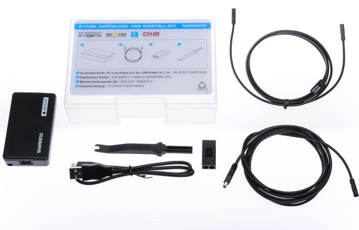 Immagine prodotto Shimano Interfaccia PC SM-PCE02 Di2 Set, SM-PCE02,EW-SD300,EW-JC304,TL-EW300