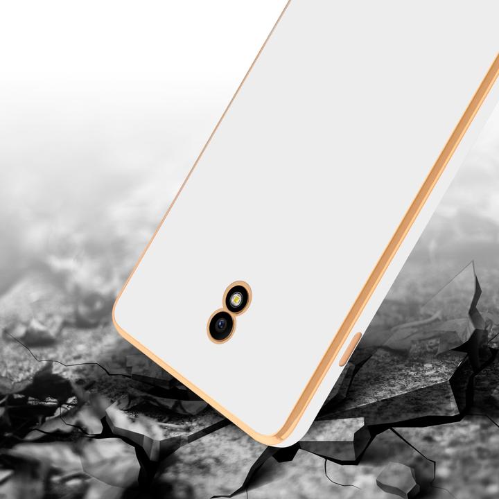 Produktbild Cadorabo Hülle für Samsung Galaxy J3 2017 im TPU mit Kameraschutz LM130 Style (Samsung Galaxy J3 2017 (US Version))