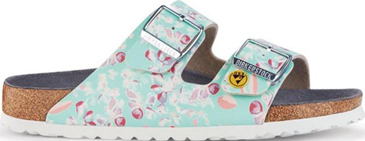 Birkenstock Sandale Arizona ESD Gr.39 flower field mint Birko Flor EN 61340 (39)