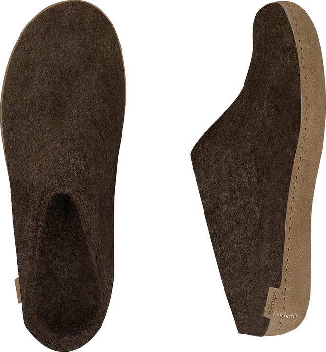 Produktbild Glerups Ledersohle Pantoffeln (41)