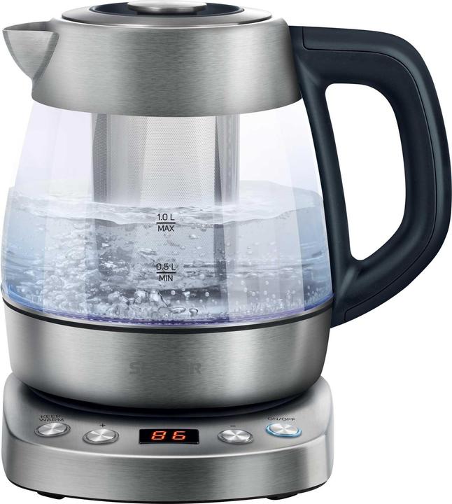 Image du produit Sencor Bouilloire électrique avec filtre à thé 1l, verre 2200W SWK1080SS (1 l)