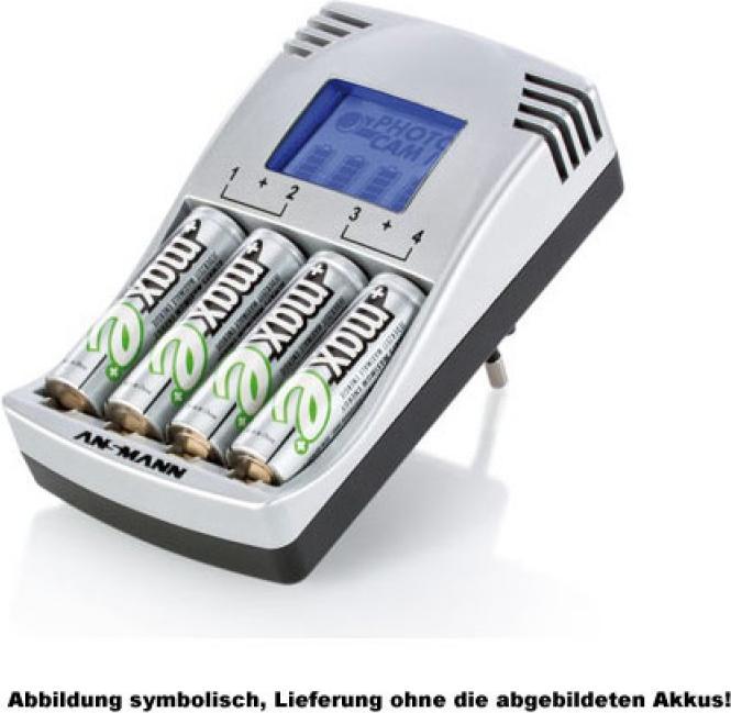 Immagine prodotto Ansmann Fotocamera IV (4 pz., Caricabatterie senza batteria)