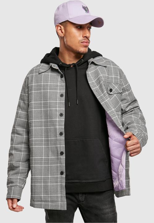 Actual product image Cayler & Sons Plaid Out Quilted Shirt Jacket (XS)