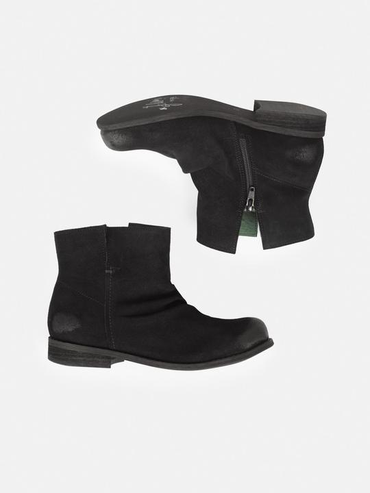 Immagine prodotto Felmini WIDE FIT ORDERG W104 Stivaletto basso in pelle scamosciata con zip interna. Questo stile (36)