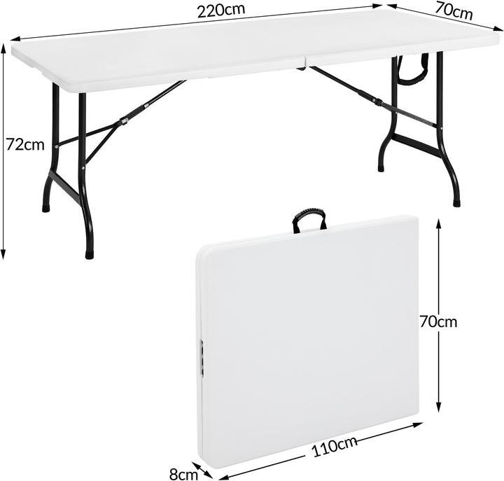 Produktbild Casaria Klapptisch