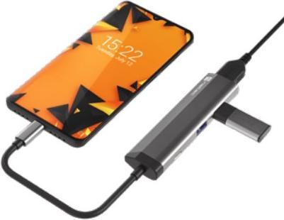 Produktbild Genesis NATEC Multiport Fowler Slim USB-C (USB-C, 2 Ports)