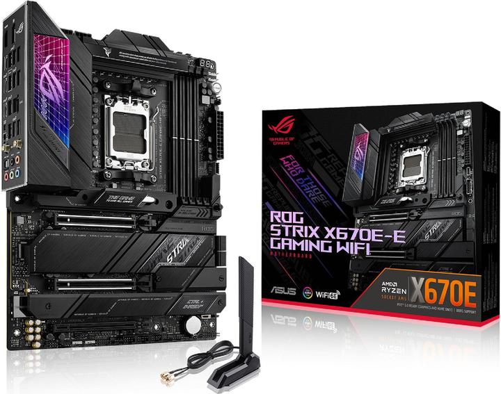 Produktbild ASUS ROG Strix X670E-E Gaming Wifi (AM5, AMD X670E, ATX)