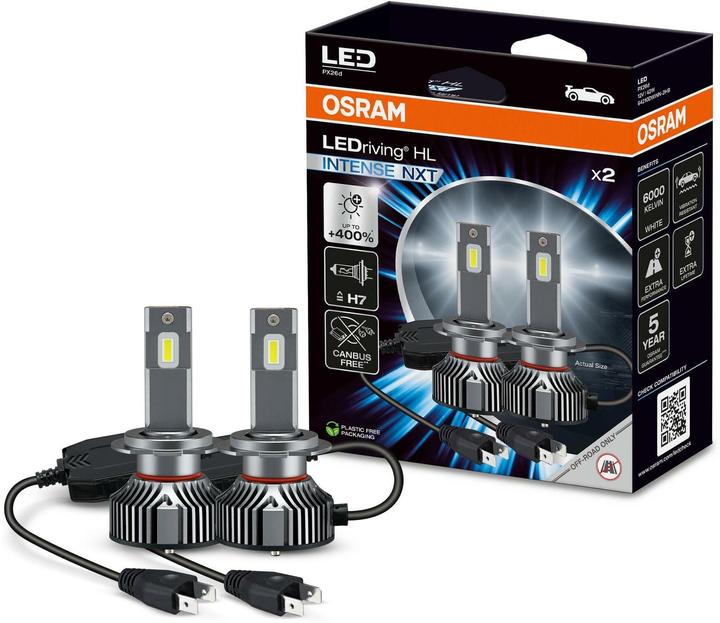 Produktbild Osram LEDriving Off-Road LED Intense H7/H18/12V/21W PKW, Länge (H7)