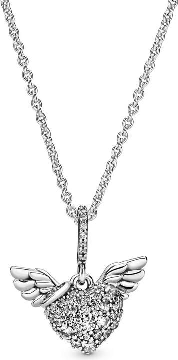 Produktbild Pandora Heart and Wings Halskette (Silber 925, 45 cm)