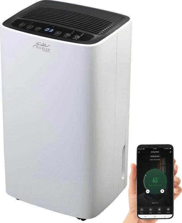 Image du produit Sichler Déshumidificateur WLAN intelligent (12 l/24h)