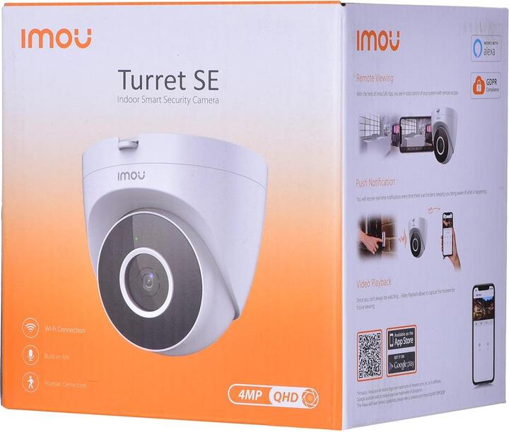 Image du produit Imou WRL CAMERA 4MP TURRET SE/IPC-T42EP (2560 x 1440 Pixels)