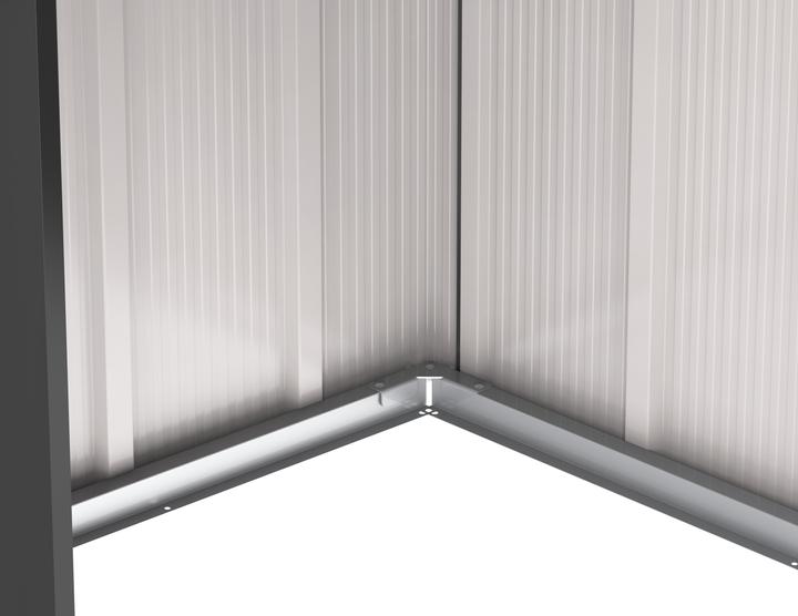 Image du produit Tepro Abri de jardin Pent Roof Eco 6x4, anthracite