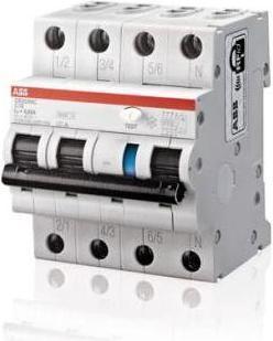 Actual product image ABB Residual current circuit breaker C32 3p+N 0.03A AC 2CSR256040R1324