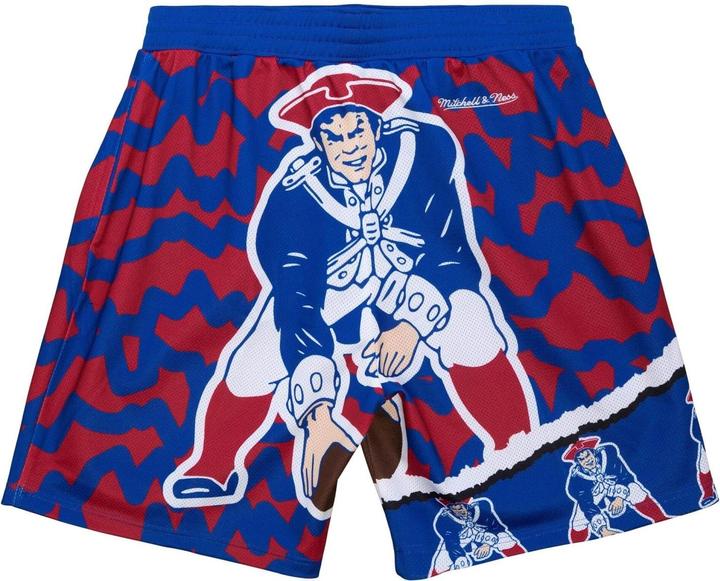 Image du produit Mitchell & Ness M&N New England Patriots JUMBOTRON Basketball Shorts (S)