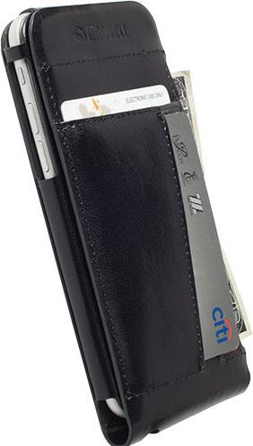 Actual product image Krusell Kalmar WalletCase Case 76021 Apple IPhone 6 4.7 black Case (Apple iPhone 6)