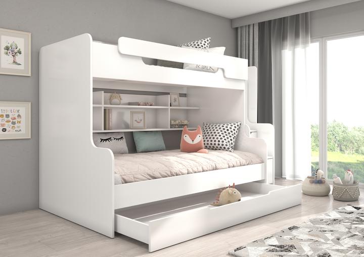 Immagine prodotto ADRK Furniture Letto a castello con scala HARELL