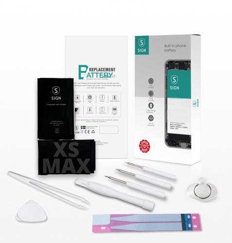 Produktbild SIGN Complete Kit for Battery Change - iPhone XS Max