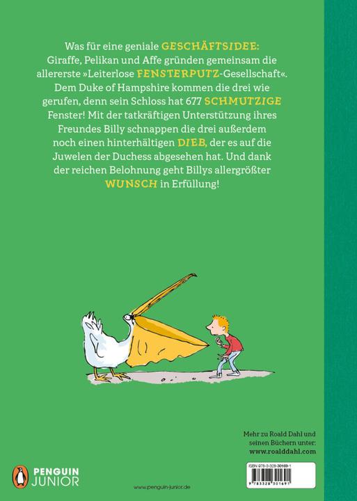 Image du produit Die Giraffe, der Peli und ich (Allemand, Roald Dahl, Ebi Naumann, Quentin Blake, 2023)