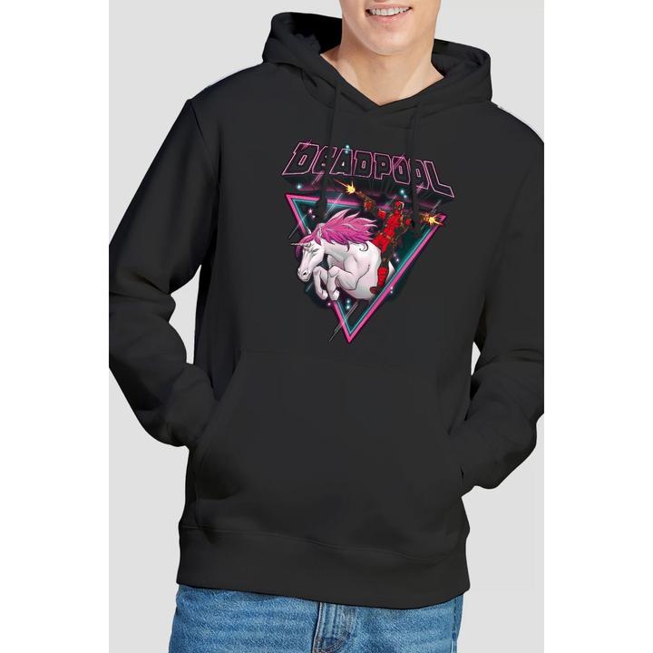 Immagine prodotto Felpa con Cappuccio Deadpool Unicorno Uomo (M)