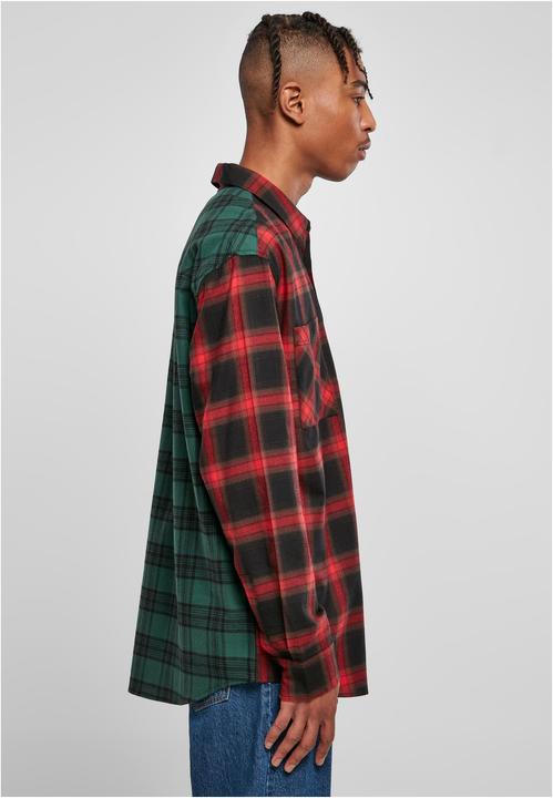 Produktbild Urban Classics Oversized Mix Check Shirt - 17008 (XL)