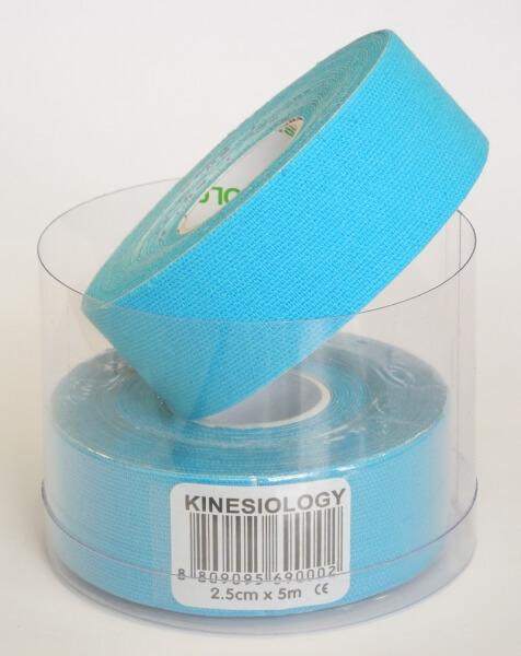 Produktbild Nasara Kinesiologie Tape 2,5cm x 5m - 2 Rollen (5 m)
