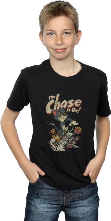 Image du produit Tom & Jerry - T-shirt THE CHASE IS ON - Garçon (152, 158)