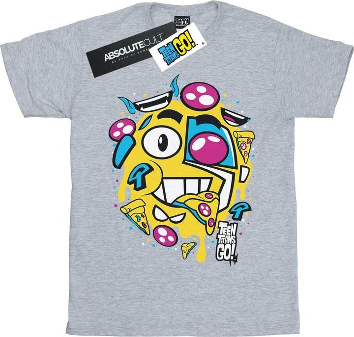 Immagine prodotto Teen Titans Go Pizza Face Maglietta Ampia Donna (3XL)