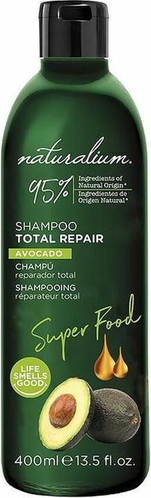 Naturalium SUPER FOOD avocado total repair shampoo 400 ml (400 ml, Liquid shampoo)