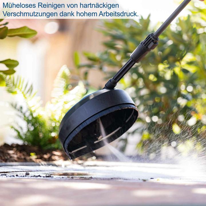 Immagine prodotto Scheppach Idropulitrice 1600W, 135 bar con sistema di attacco rapido e accessori inclusi (Corrente elettrica)