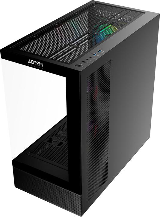 Produktbild Abysm Gaming DANUBE SAVA H400 Prime (ITX, ATX, mATX)