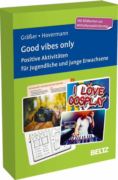 Immagine prodotto Grässer:Good vibes only. Positive Aktivi (Tedesco, Melanie Gräßer, Eike Hovermann, 2023)