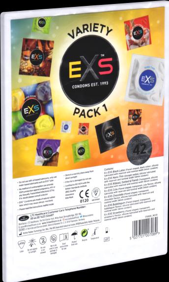 Actual product image EXS Variety Pack 1 (42 pcs.)