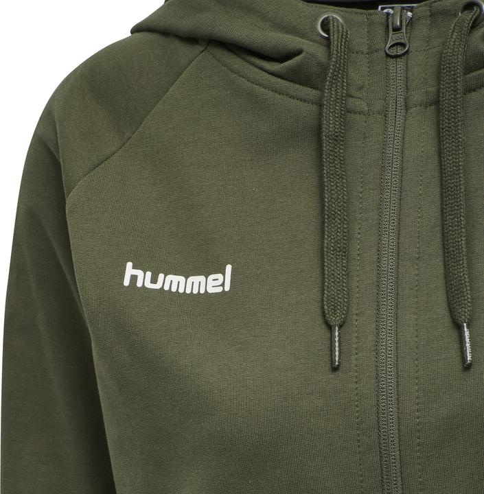 Actual product image hummel Go Cotton Zip Hoodie Woman (L)