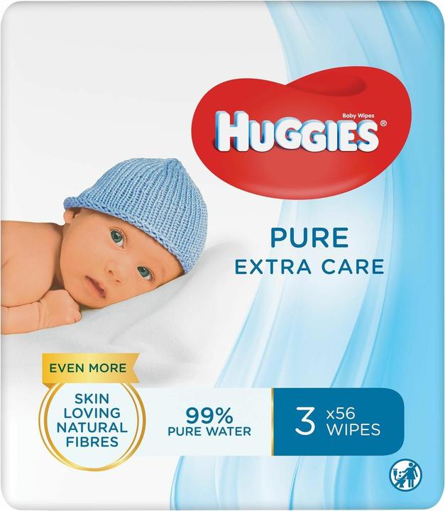 Immagine prodotto Huggies Pura cura extra (168 Pezzo/i)