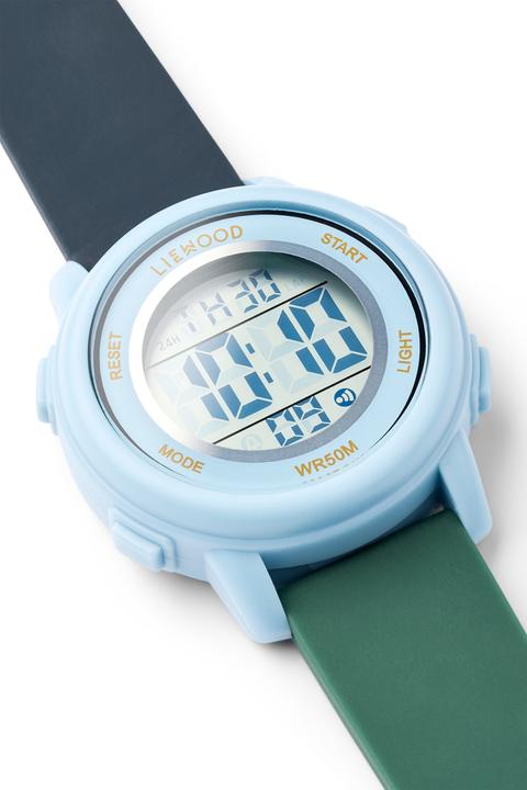Actual product image Liewood Sussi Armbanduhr, Classic navy multi mix (34 mm)