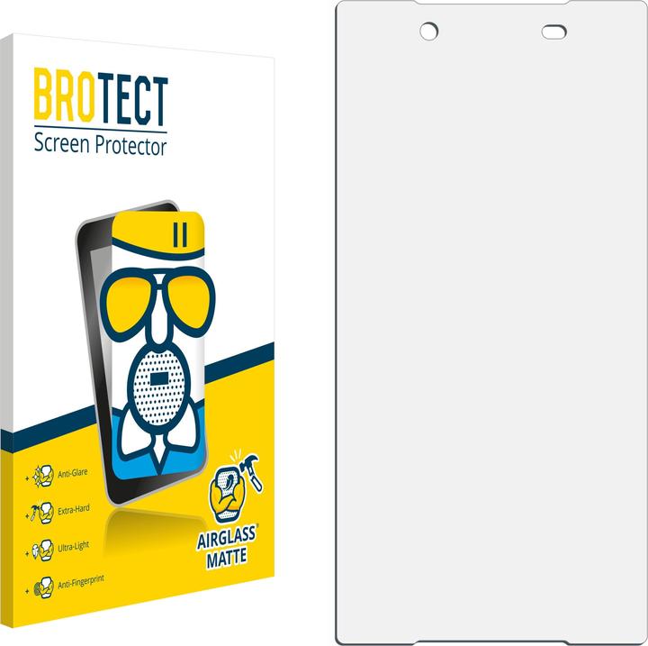 Produktbild BROTECT AirGlass Panzerglasfolie Matt (1 Stück, Sony Xperia Z5)