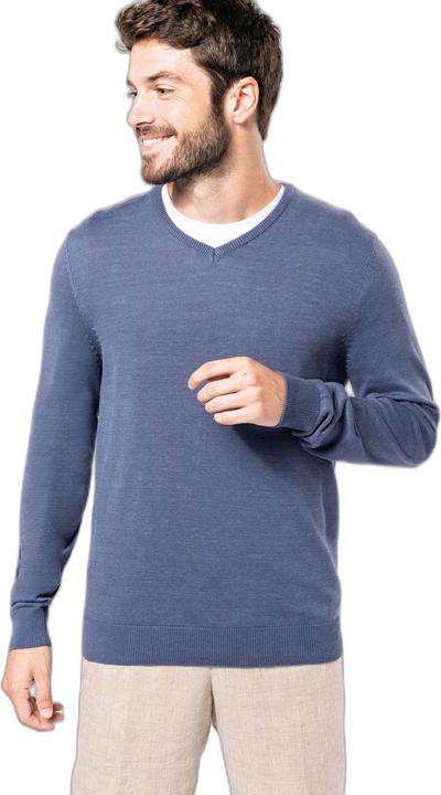 Produktbild Kariban Pullover mit V-Ausschnitt (4XL)