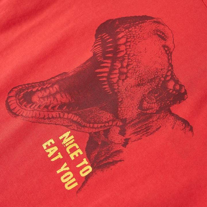 Produktbild VidaXL Kinder-T-Shirt Rot 128,Material: 100 % Baumwolle,Farbe (128)