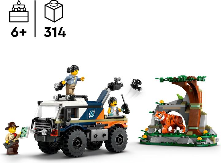Image du produit LEGO Camion d'exploration de la jungle (60426, LEGO City)