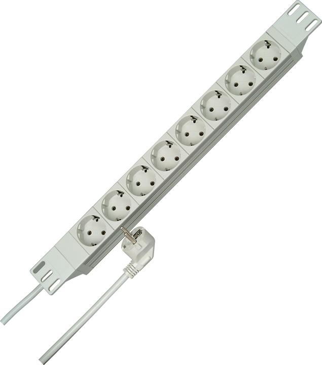 Kopp PROFIVERSAL,STANDARD,8-WAY (8 x, CEE 7/3, 2 m)