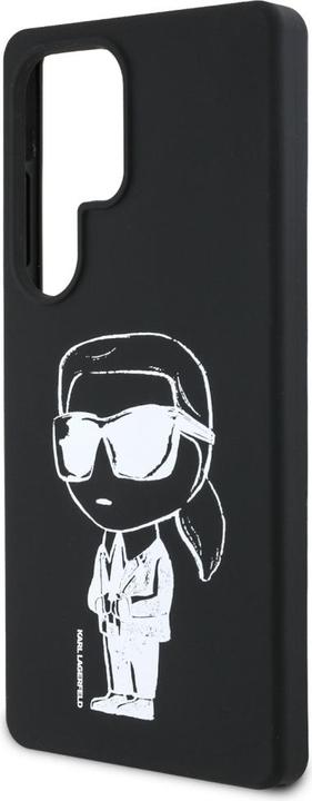 Produktbild Karl Lagerfeld Silicone Graffiti Ikonik Printed Logo MagSafe Case for Samsung Galaxy S25 Ultra - Bla (Samsung Galaxy S25 Ultra)