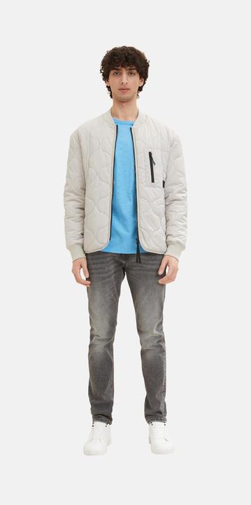 Actual product image Tom Tailor T-Shirt Kurzarmshirt gepunktet mit Brusttasche (XL)