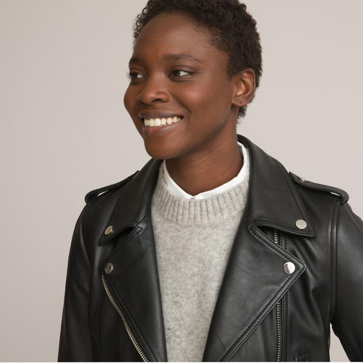 Produktbild La Redoute Collections Lederjacke Gaston (34)