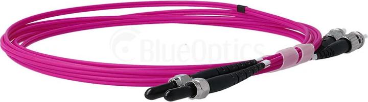 Actual product image BlueOptics Duplex fibre optic patch cable ST-FSMA Multimode OM4 7.5 metres (S/UTP, CAT8.2, 7.50 m)