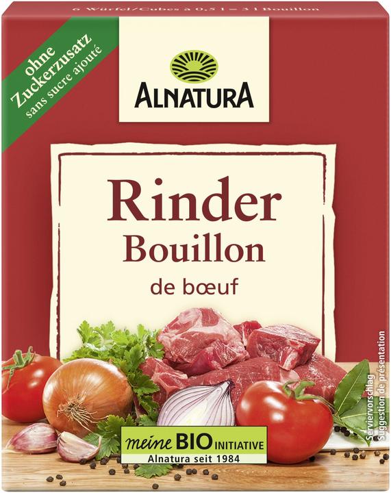 Alnatura Bio Rinderbouillon Würfel 66g