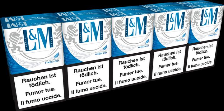 Actual product image L&M Blue Silver Label (10 pcs.)