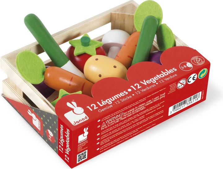 Actual product image Janod wooden box
