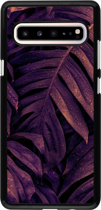 Produktbild PhoneLook Hülle Purple Light Leaves (Samsung Galaxy S10 5G)