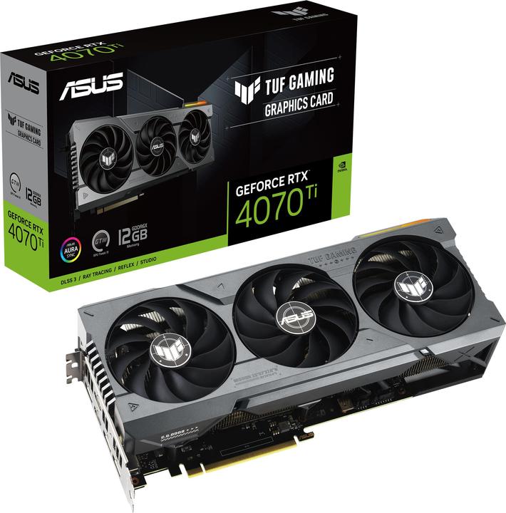 Actual product image ASUS TUF Gaming GeForce RTX 4070 Ti (12 GB)